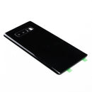 Samsung Galaxy Note 8 Glass Back Cover with Camera Lens Cover and Adhesive(Black)