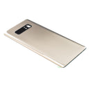 Samsung Galaxy Note 8 Glass Back Cover with Camera Lens Cover and Adhesive(Gold)