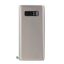 Samsung Galaxy Note 8 Glass Back Cover with Camera Lens Cover and Adhesive(Gold)