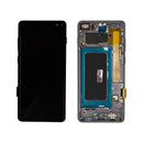 Samsung Galaxy S10 Plus Glass Screen LCD Assembly Replacement with Frame (Prism Black)