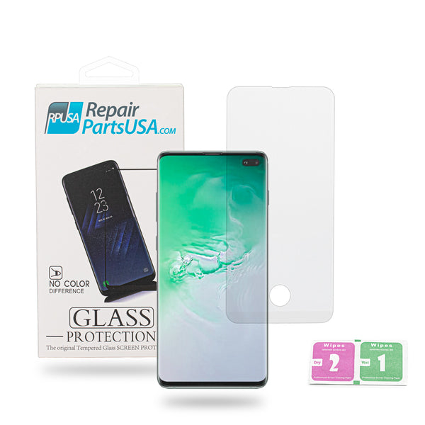 Samsung Galaxy S10 Plus Clear Tempered Glass Screen Protector