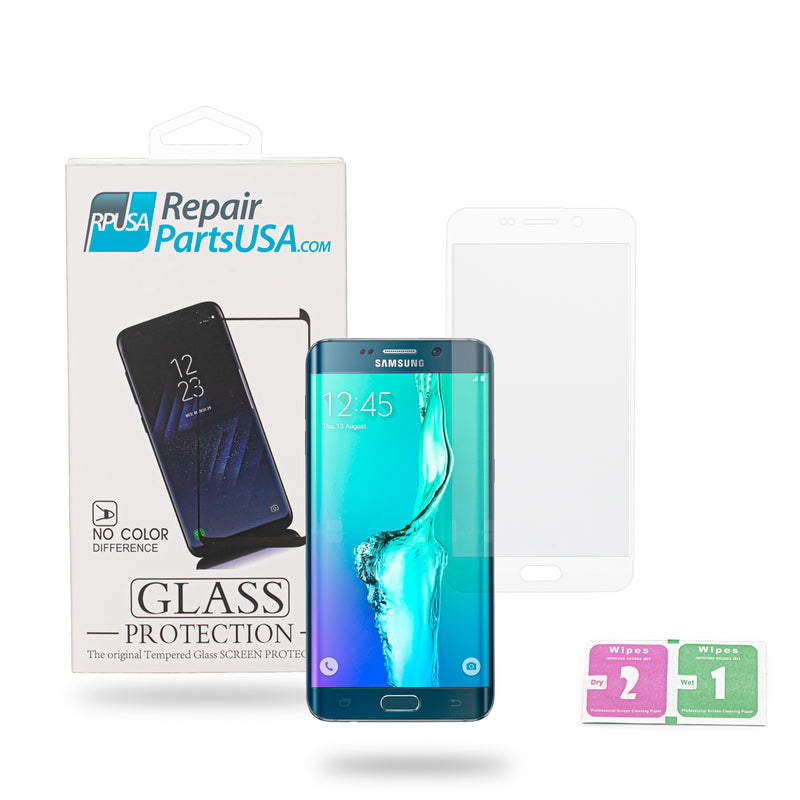Samsung Galaxy S6 Edge Curved Tempered Glass Screen Protector