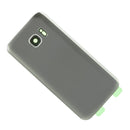 Samsung Galaxy S7 Glass Back Cover with Camera Lens Cover and Adhesive(Silver)