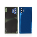 Samsung Galaxy Note 10 Plus Glass Back Cover with Camera Lens Cover and Adhesive(Blue)
