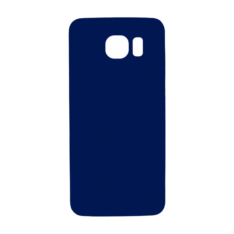 Samsung Galaxy S6 Glass Back Cover with Adhesive(Black)