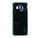 Samsung Galaxy S8 Glass Back Cover with Camera Lens Cover and Adhesive(Blue)