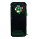 Samsung Galaxy S9 Glass Back Cover with Camera Lens Cover and Adhesive(Purple)