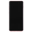 Samsung Galaxy S10 Plus Glass Screen LCD Assembly Replacement with Frame (Flamingo Pink)