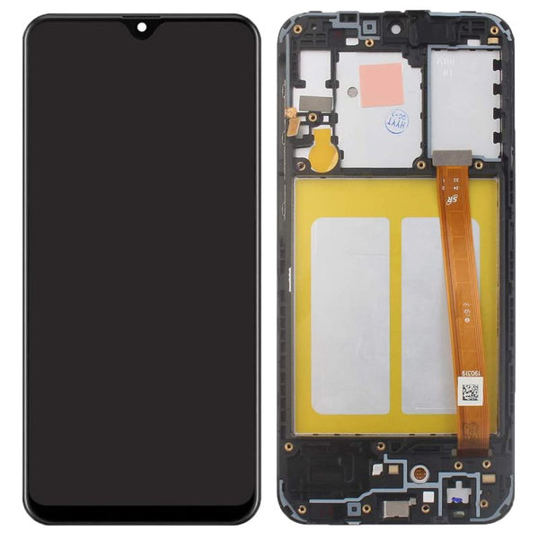 Samsung Galaxy A10e (A102 / 2019) LCD and Digitizer Glass Screen Replacement (W/ FRAME) (Black)