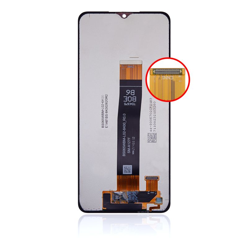 Samsung Galaxy A12 Nacho (A127 / 2021) LCD and Digitizer Glass Screen Replacement (NO FRAME) (Black)