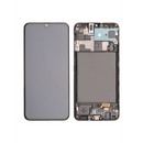 Samsung Galaxy A20 (A205 / 2019) LCD and Digitizer Glass Screen Replacement (W/ FRAME) (Black)