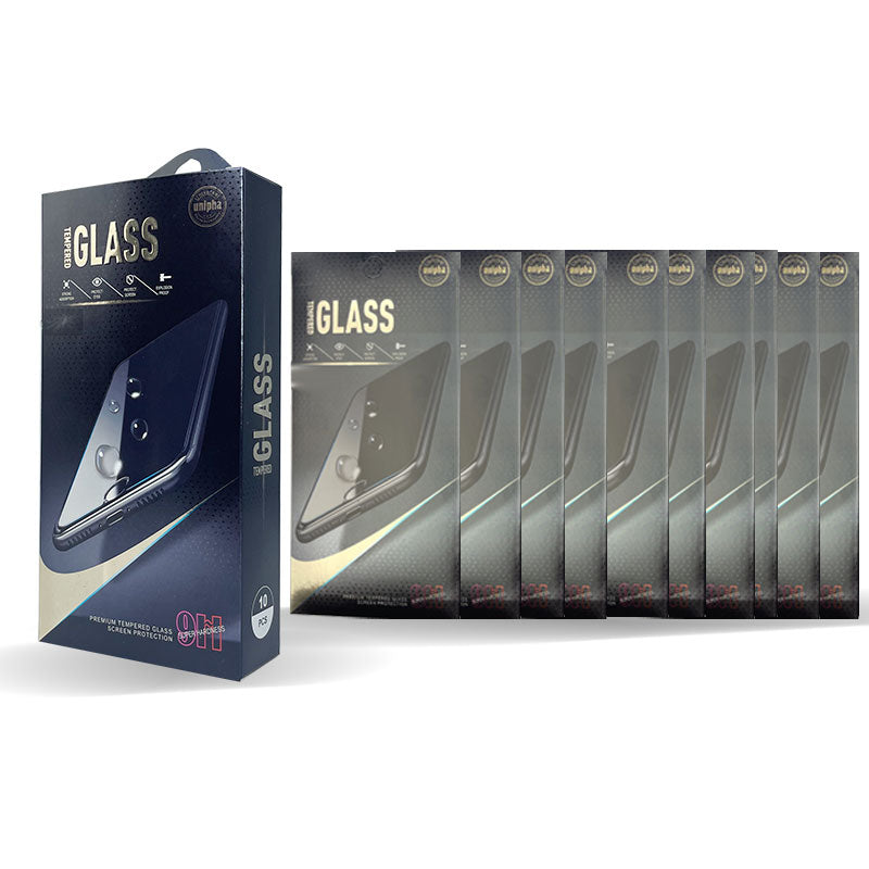 10 Pack Clear Tempered Glass Screen Protector - iPhone X / XS / 11 Pro