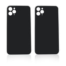 iPhone 11 Pro Battery Cover Glass With Adhesive (Space Gray) (Large Camera Hole)