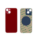 iPhone 13 Mini Red Battery Cover Glass With Adhesive (Large Camera Hole)