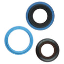 iPhone 13 / iPhone 13 Mini Rear Camera Lens w/ Rings - Blue