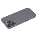 iPhone 13 Pro Rear Back Housing Replacement with Small Parts Pre-Installed - Graphite