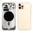 iPhone 12 Pro Gold Rear Back Housing Midframe