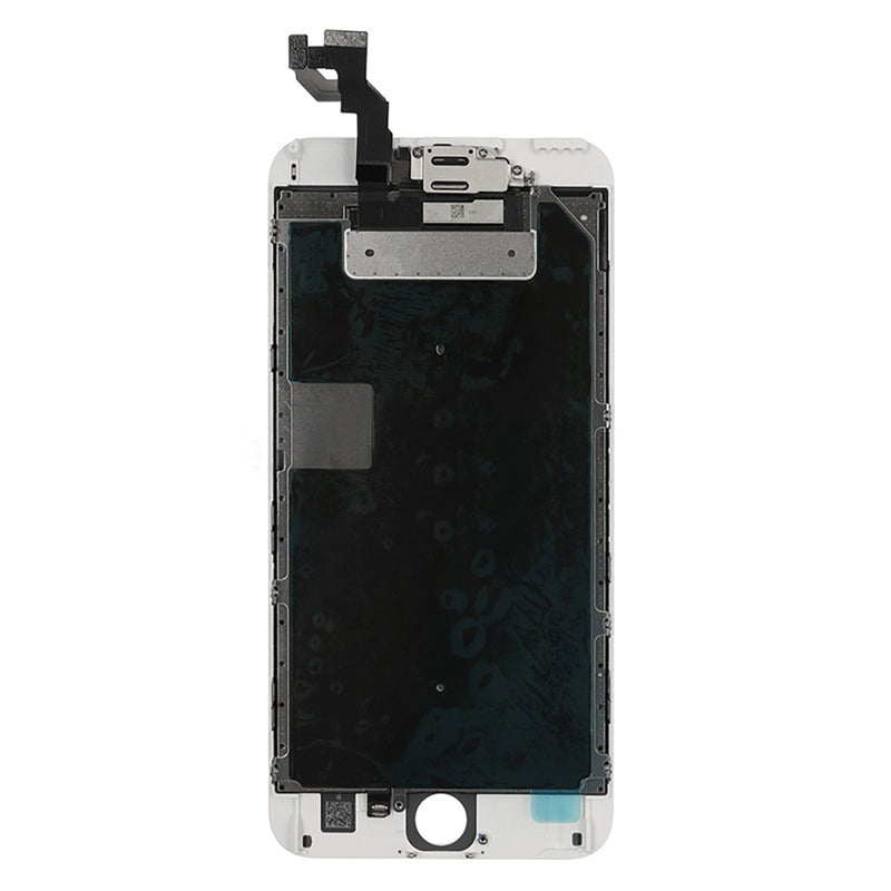 iPhone 6S Plus White Premium Glass Screen Replacement Repair Kit + Small Parts + Premium Tools