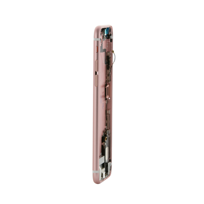 iPhone 6S Rose Gold Rear Back Housing Midframe Assembly w/ Pre-Installed Small Parts