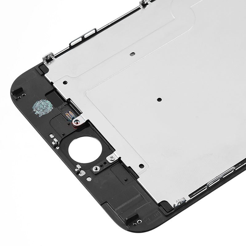 iPhone 6 Plus Black Premium Glass Screen Replacement Repair Kit + Small Parts + Premium Tools