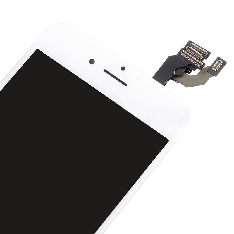 iPhone 6 LCD and Digitizer Glass Screen Replacement with Small Parts (White) (Premium)