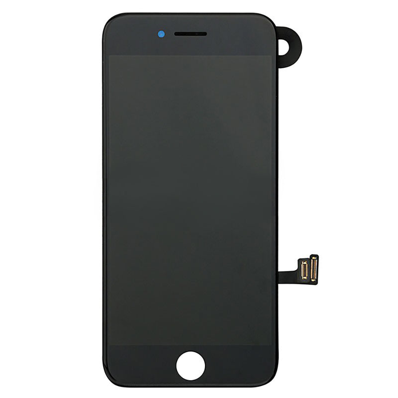 iPhone 7 LCD and Digitizer Glass Screen Replacement with Small Parts (Black) (Premium)