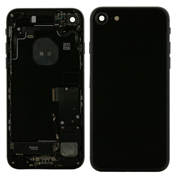 iPhone7 iPhone11pro 2台セット iPhone_7_Jet_Black_back_housin