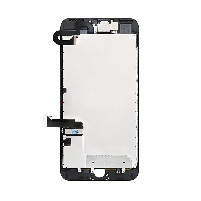 iPhone 7 Plus Black Premium Glass Screen Replacement Repair Kit + Small Parts + Premium Tools