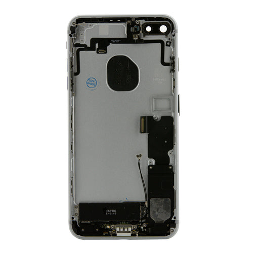 iPhone 7 Plus Silver Rear Back Housing Midframe Assembly w/ Pre 