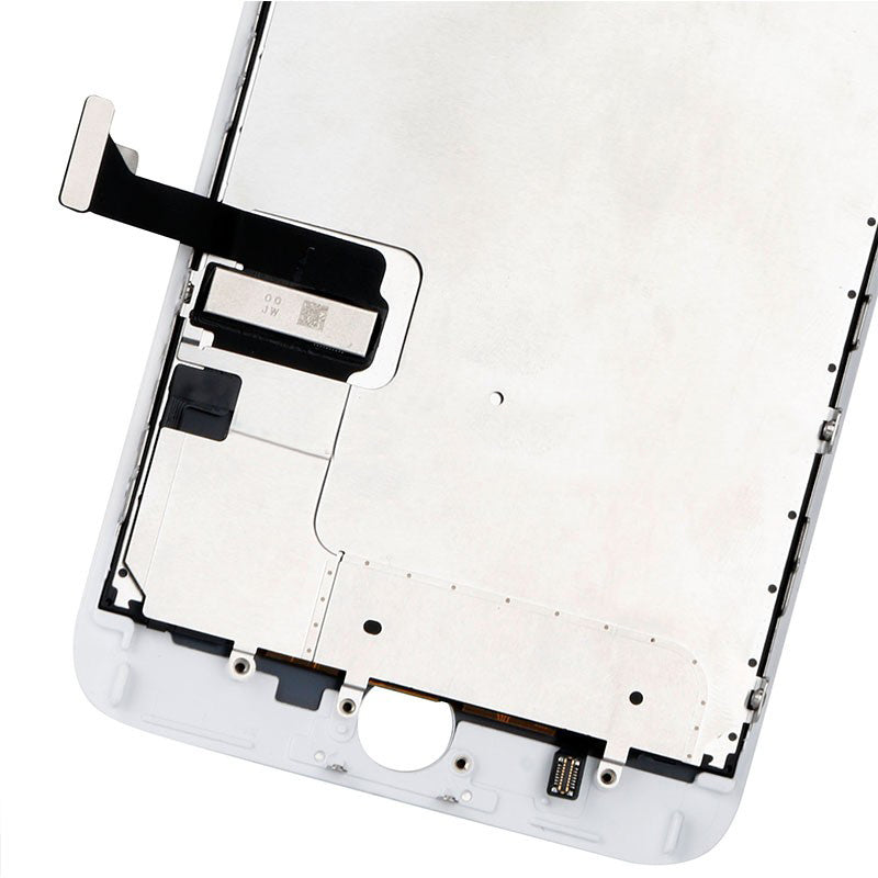iPhone 7 Plus White Premium Glass Screen Replacement Repair Kit + Small Parts + Premium Tools