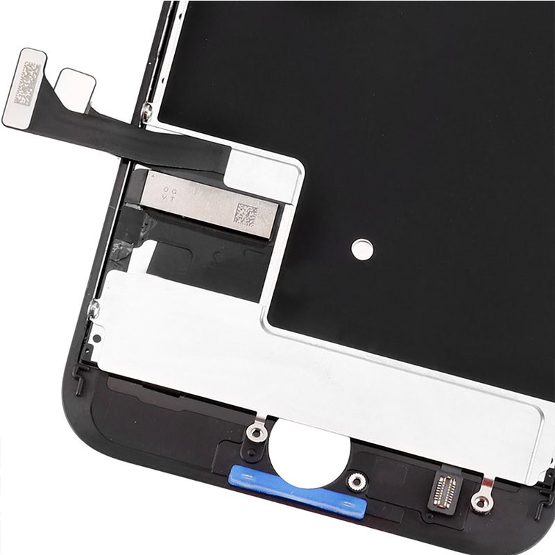 iPhone 8 / SE (2020) Black Premium Glass Screen Replacement Repair Kit + Small Parts + Premium Tools