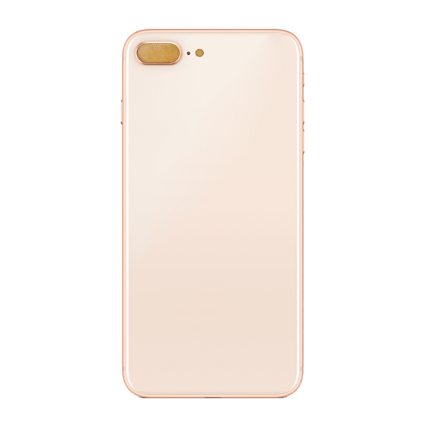 iPhone 8 Plus Battery Cover Glass With Adhesive - Rose Gold