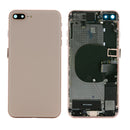 iPhone 8 Plus Rose Gold Rear Back Housing Midframe Assembly w/ Pre-Installed Small Parts