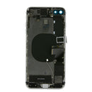 iPhone 8 Plus Silver Rear Back Housing Midframe Assembly w/ Pre-Installed Small Parts