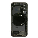 iPhone X Black Rear Back Housing Midframe Assembly w/ Pre-Installed Small Parts