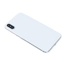 iPhone X White Rear Back Housing Midframe Assembly w/ Pre-Installed Small Parts