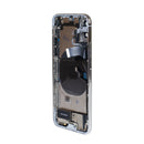 iPhone X White Rear Back Housing Midframe Assembly w/ Pre-Installed Small Parts