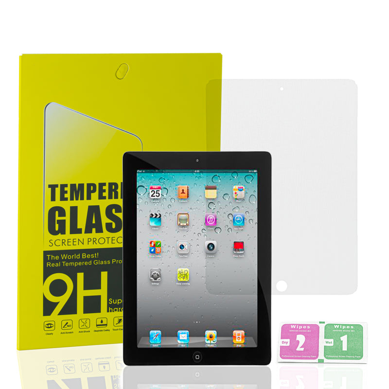 iPad 2 / 3 / 4 Clear Tempered Glass Screen Protector