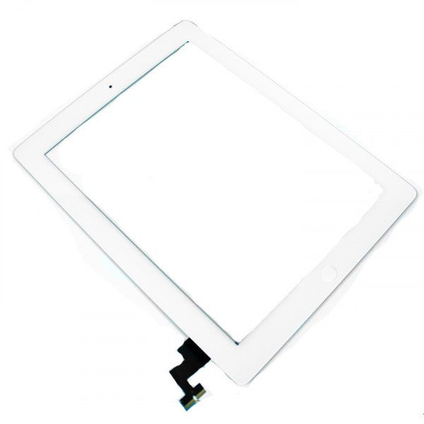 iPad 2 Glass Touch Screen Digitizer Full Assembly (White) (Premium)