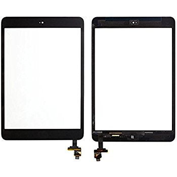 iPad Mini / Mini 2 Premium Glass Screen Digitizer with IC Chip & Home Button Assembly - Black
