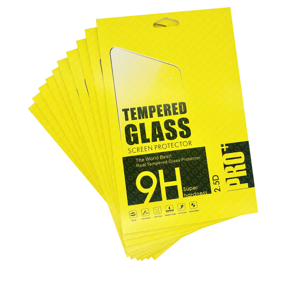10 Pack Clear Tempered Glass Screen Protector -  iPad 7 / 8 / 9