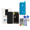 iPhone 11 Pro Max Black Grade A Glass Screen Replacement Repair Kit + Basic Toolkit