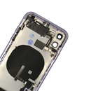 iPhone 11 Purple Rear Back Housing Midframe Assembly w/ Pre-Installed Small Parts