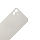 iPhone 11 Silver Battery Cover Glass With Adhesive (Large Camera Hole)