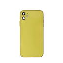 iPhone 11 Yellow Rear Back Housing Midframe Assembly w/ Pre-Installed Small Parts