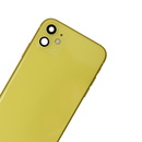 iPhone 11 Yellow Rear Back Housing Midframe Assembly w/ Pre-Installed Small Parts