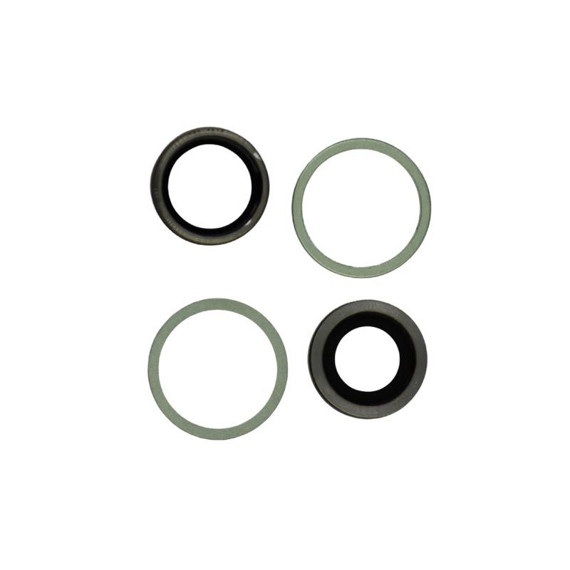 iPhone 12 / iPhone 12 Mini Rear Camera Lens w/ Rings - Green