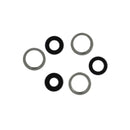 iPhone 12 Pro Max Rear Camera Lens w/ Rings - Silver