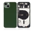 iPhone 13 Rear Back Housing Replacement with Small Parts Pre-Installed - Green