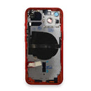iPhone 13 Rear Back Housing Replacement with Small Parts Pre-Installed - Red